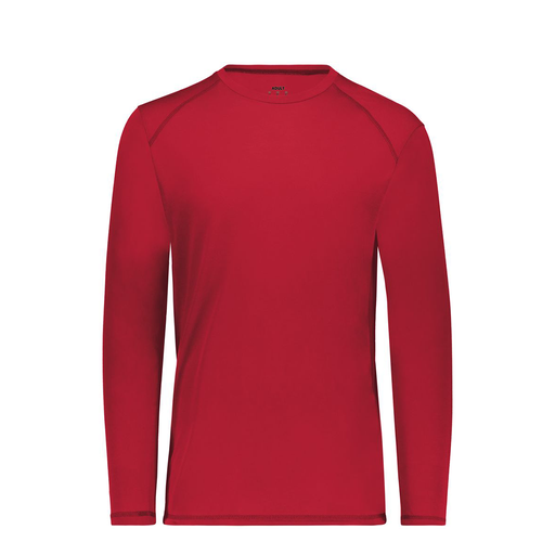 [6846.083.S-LOGO2] Youth SoftTouch Long Sleeve (Youth S, Red, Logo 2)