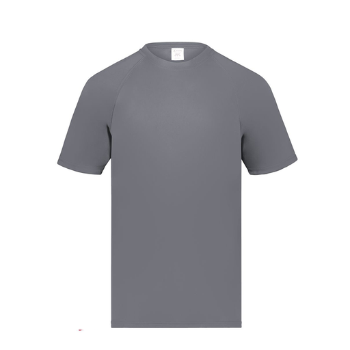 [2791.059.S-LOGO3] Youth Smooth Sport T-Shirt (Youth S, Gray, Logo 3)