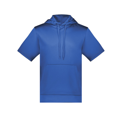 [6871.060.S-LOGO3] Men's Dri Fit Short Sleeve Hoodie (Adult S, Royal, Logo 3)