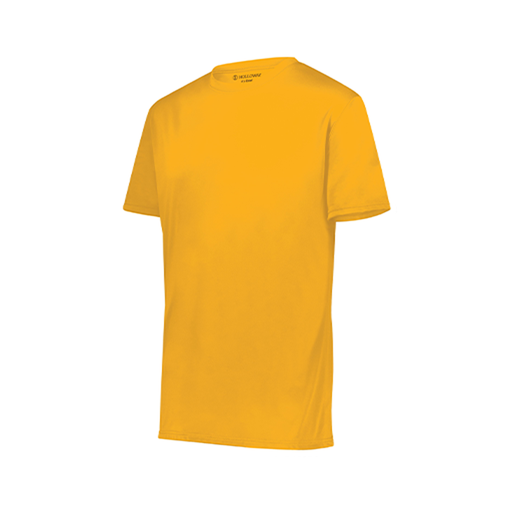 [222818.025.S-LOGO2] Men's Movement Dri Fit Shirt (Adult S, Athletic Gold, Logo 2)